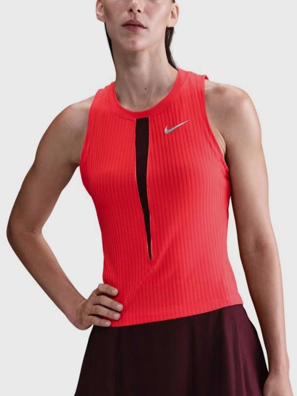 NWOT Nike Women’s Coral Ribbed Performance Tank